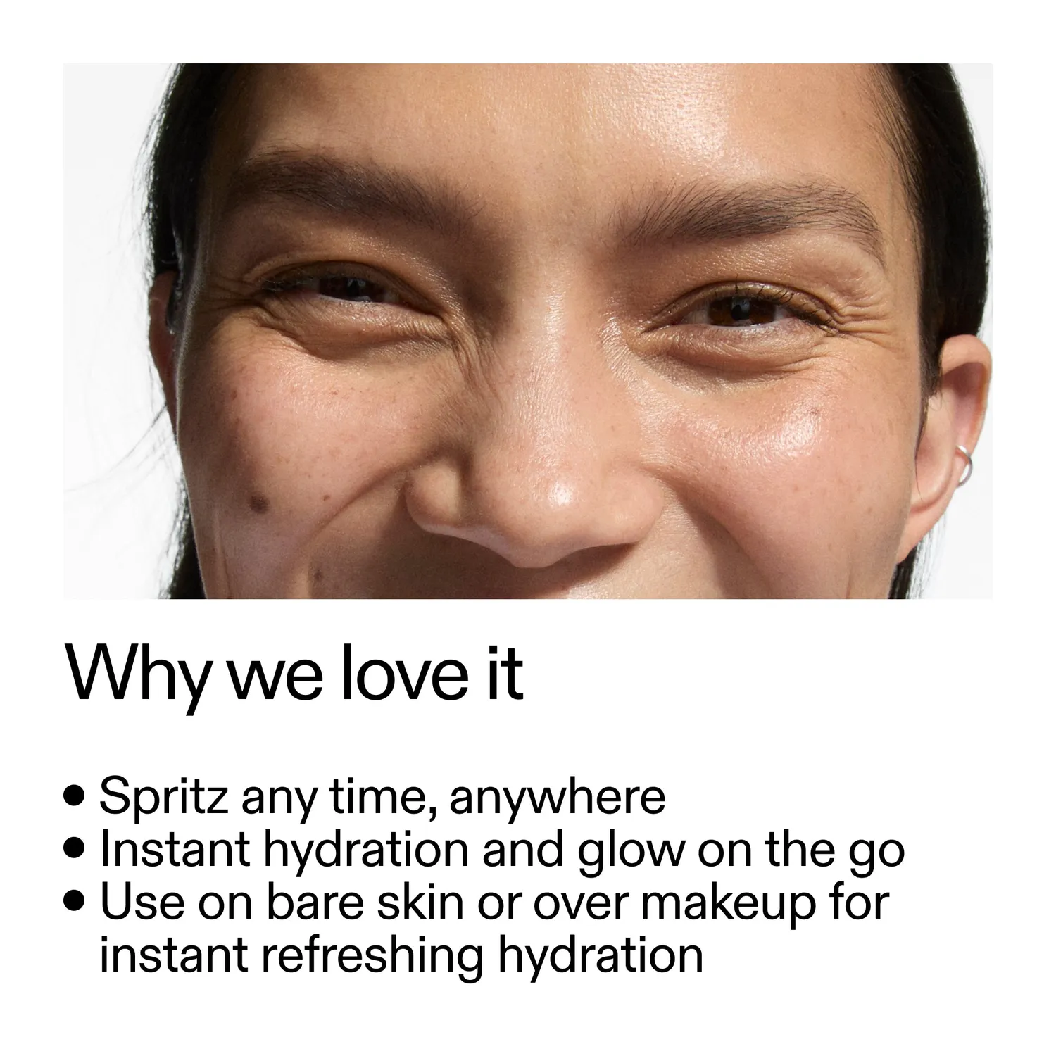 THE INKEY LIST Hydro-surge brume visage hydratante éclat