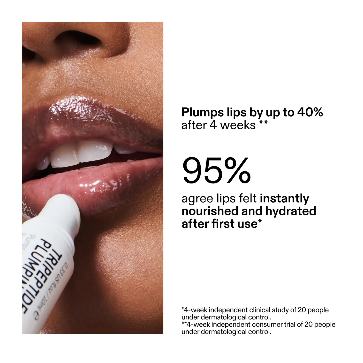 THE INKEY LIST Tripeptide baume lèvres repulpant 10ml