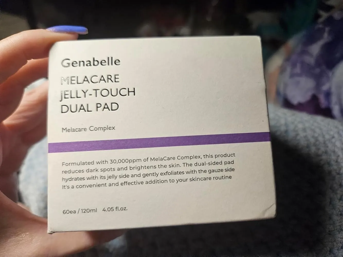Genabelle Melacare pads jelly 60pcs éclat