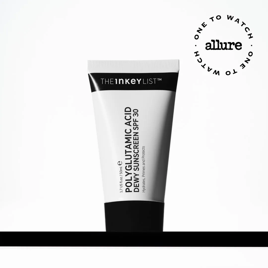 The Inkey List Dewy Sunscreen SPF30 crème solaire 50ml éclat