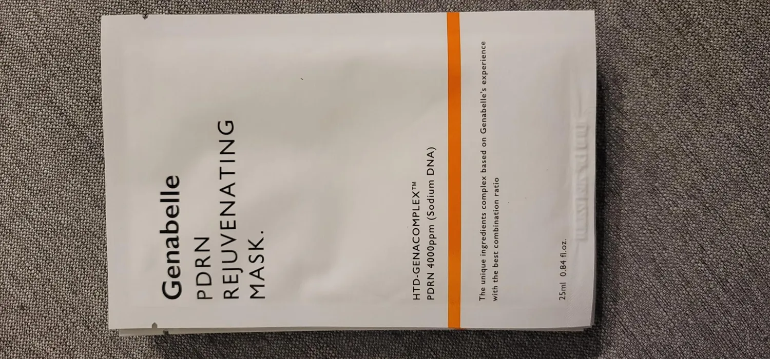 Genabelle PDRN Rejuvenating masque tissu 5 x 25 ml apaisant