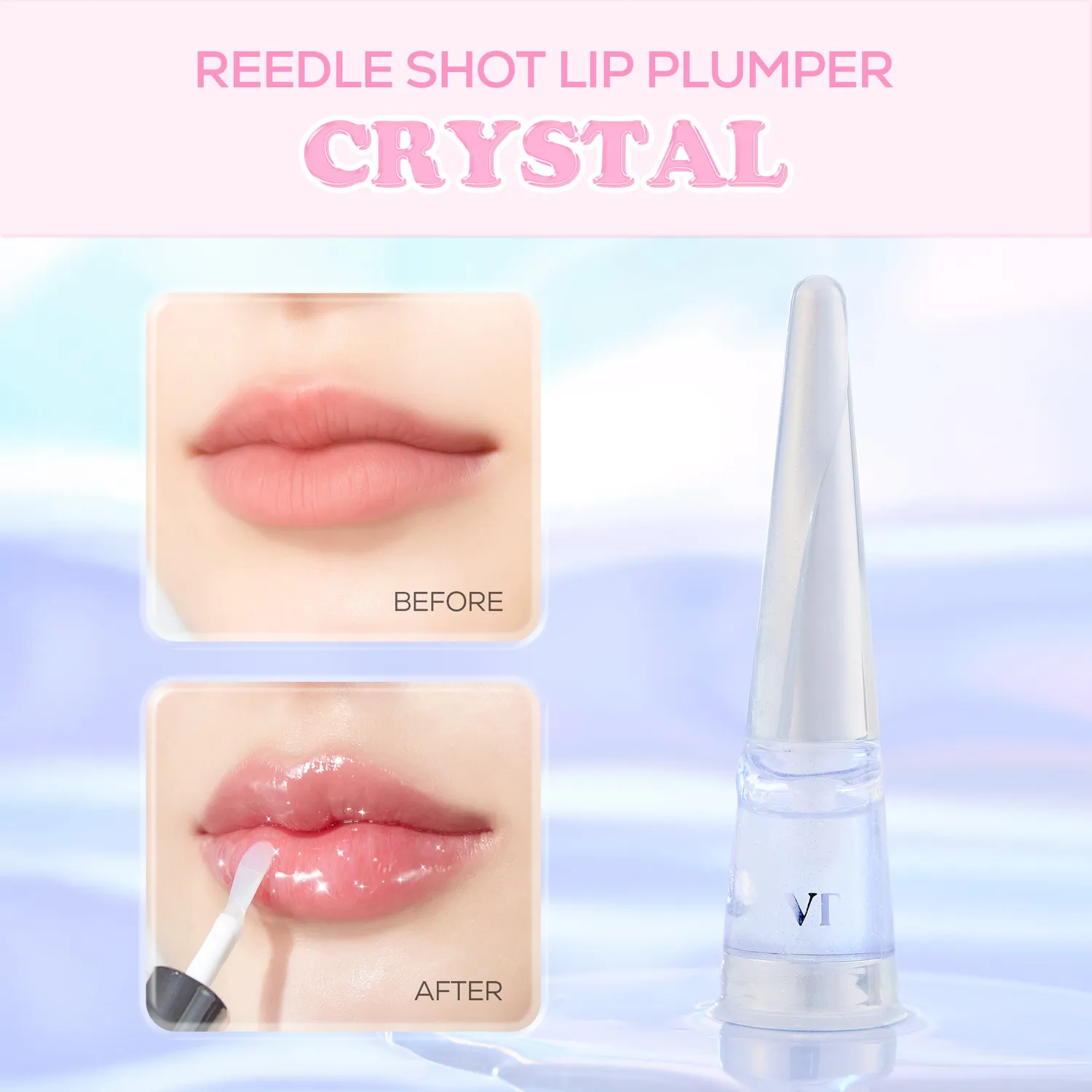 VT Reedle Shot Lip Plumper Crystal gloss lèvres repulpant