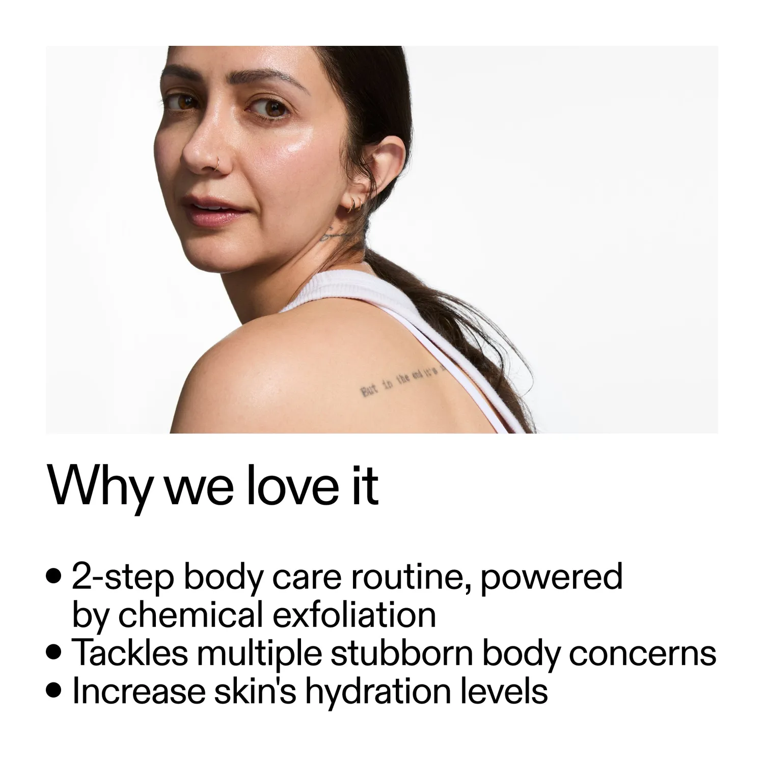 THE INKEY LIST Exfoliating Body Duo soin corps stick glycolique PHA