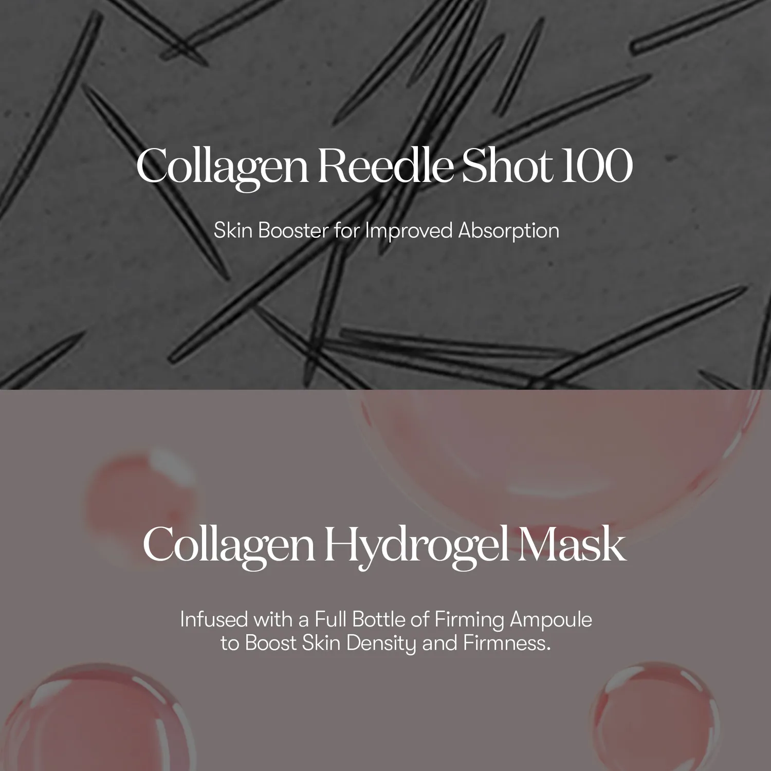 VT Collagen Reedle Shot 100 2 Step masque hydrogel x4 fermeté