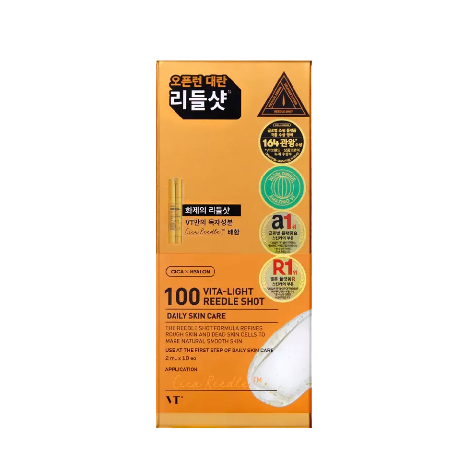 VT Cosmetics Vita-Light 100 Reedle Shot stick sérum éclat