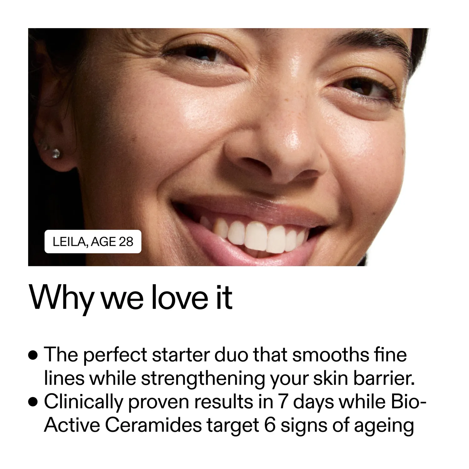 THE INKEY LIST Smooth Strengthen Duo rétinol visage rides