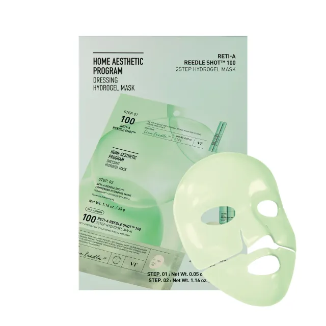 VT Cosmetics Reti-A Reedle Shot masque hydrogel 4x