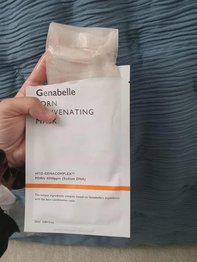 Genabelle PDRN Rejuvenating masque tissu 5 x 25 ml apaisant