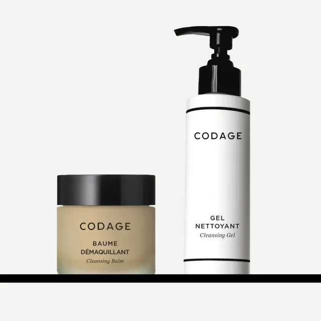 CODAGE Double Nettoyage purifiant baume + gel