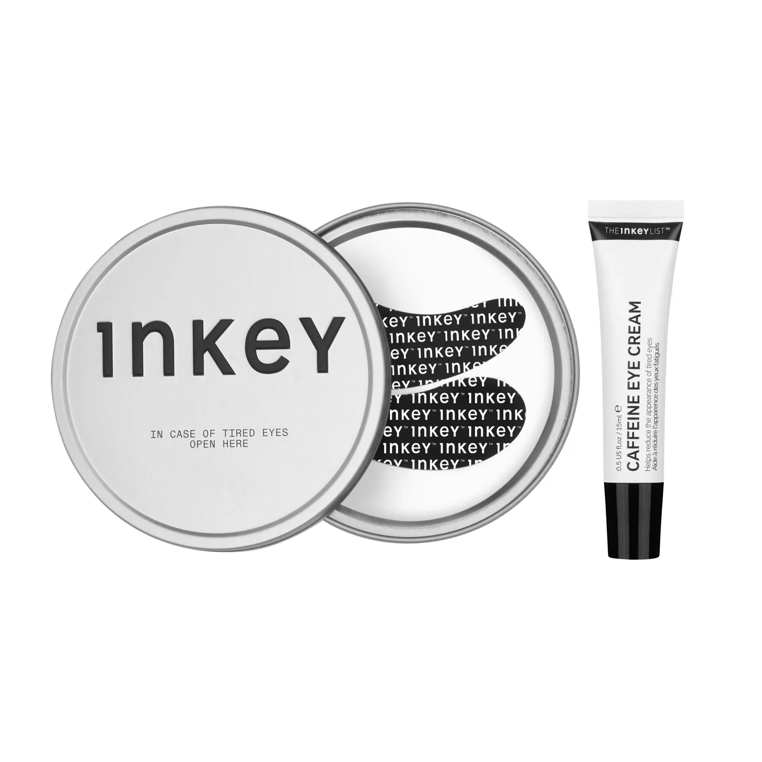 THE INKEY LIST Caffeine duo contour yeux poches