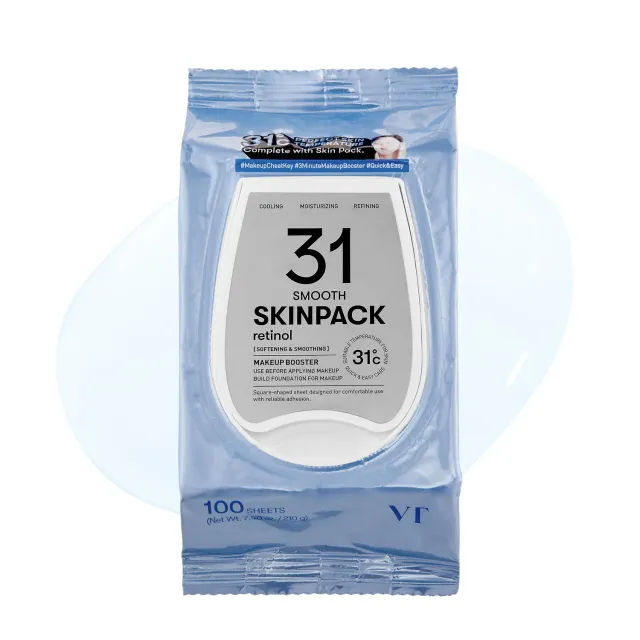 VT Cosmetics Smooth Skin Pack pads visage 100 feuilles pores