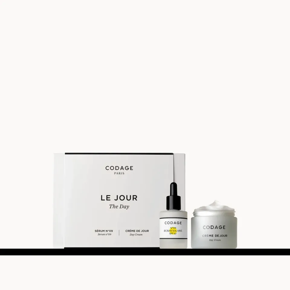 CODAGE LE JOUR coffret visage SPF50+ protecteur