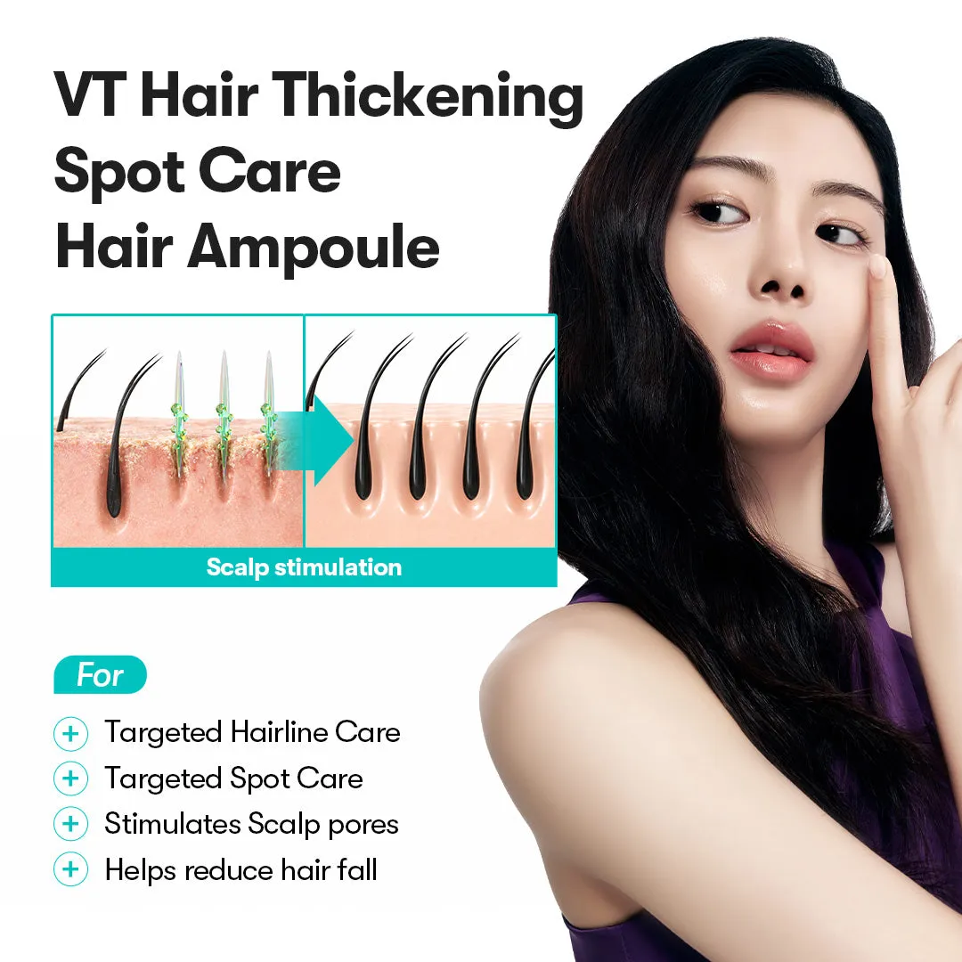 VT Cosmetics PDRN Reedle Shot Hair Ampoule 300dl soin cuir chevelu PDRN