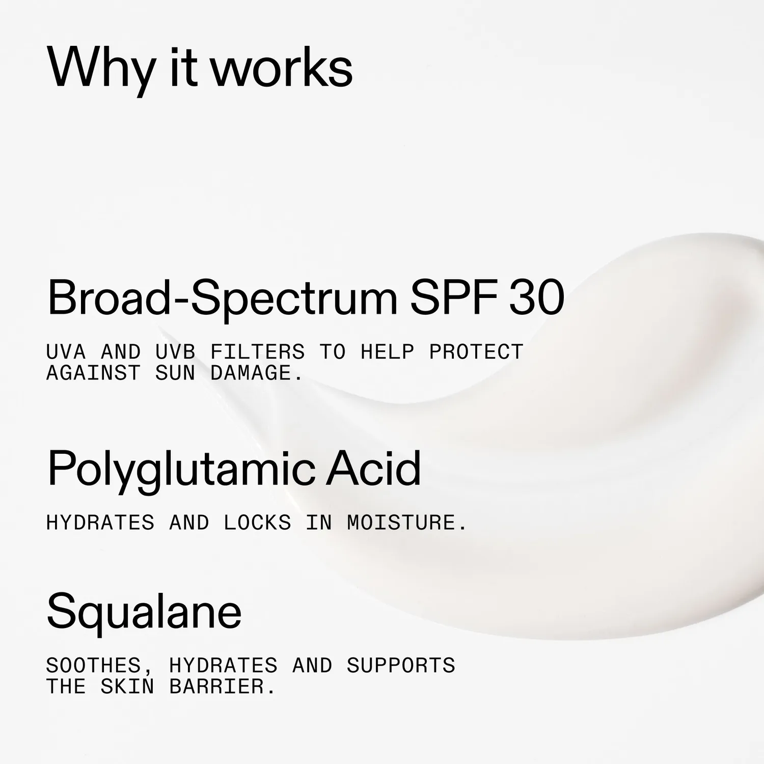 The Inkey List Dewy Sunscreen SPF30 crème solaire 50ml éclat