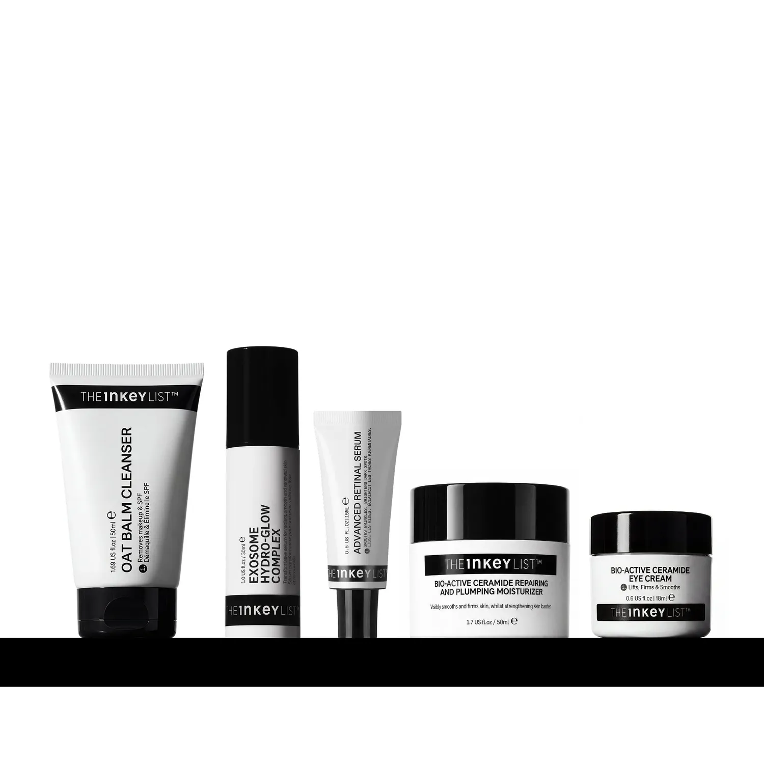 THE INKEY LIST Anti-Ageing Retinal coffret visage rides 4 soins