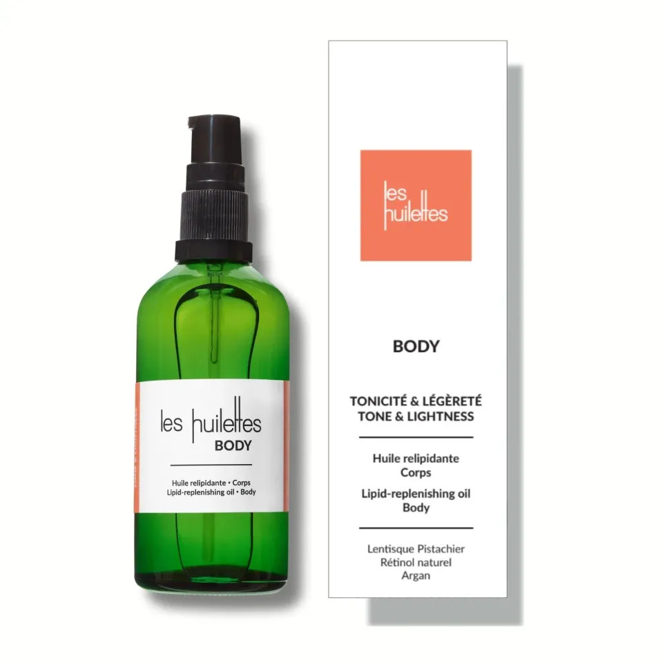 Les Huilettes Lab Essentiel Body huile corps drainante raffermissante