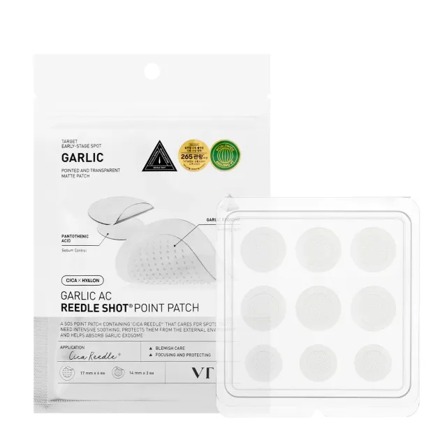VT Cosmetics Garlic AC Reedle Shot patch boutons ail