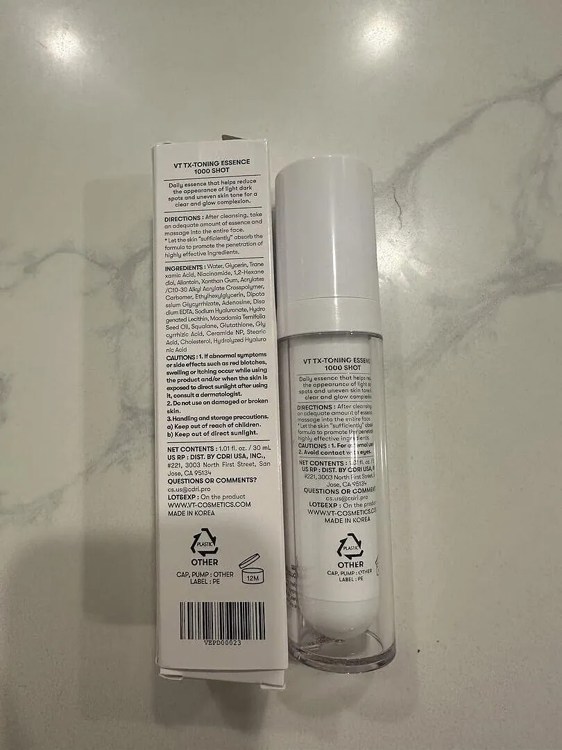 VT TX-Toning Essence 1000 Shot sérum taches