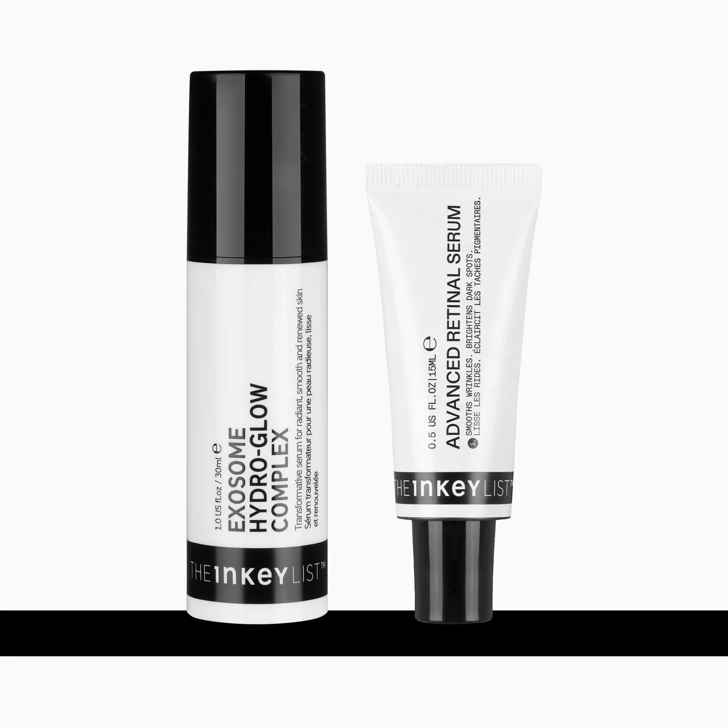 THE INKEY LIST Retinal Exosome duo sérums anti-âge