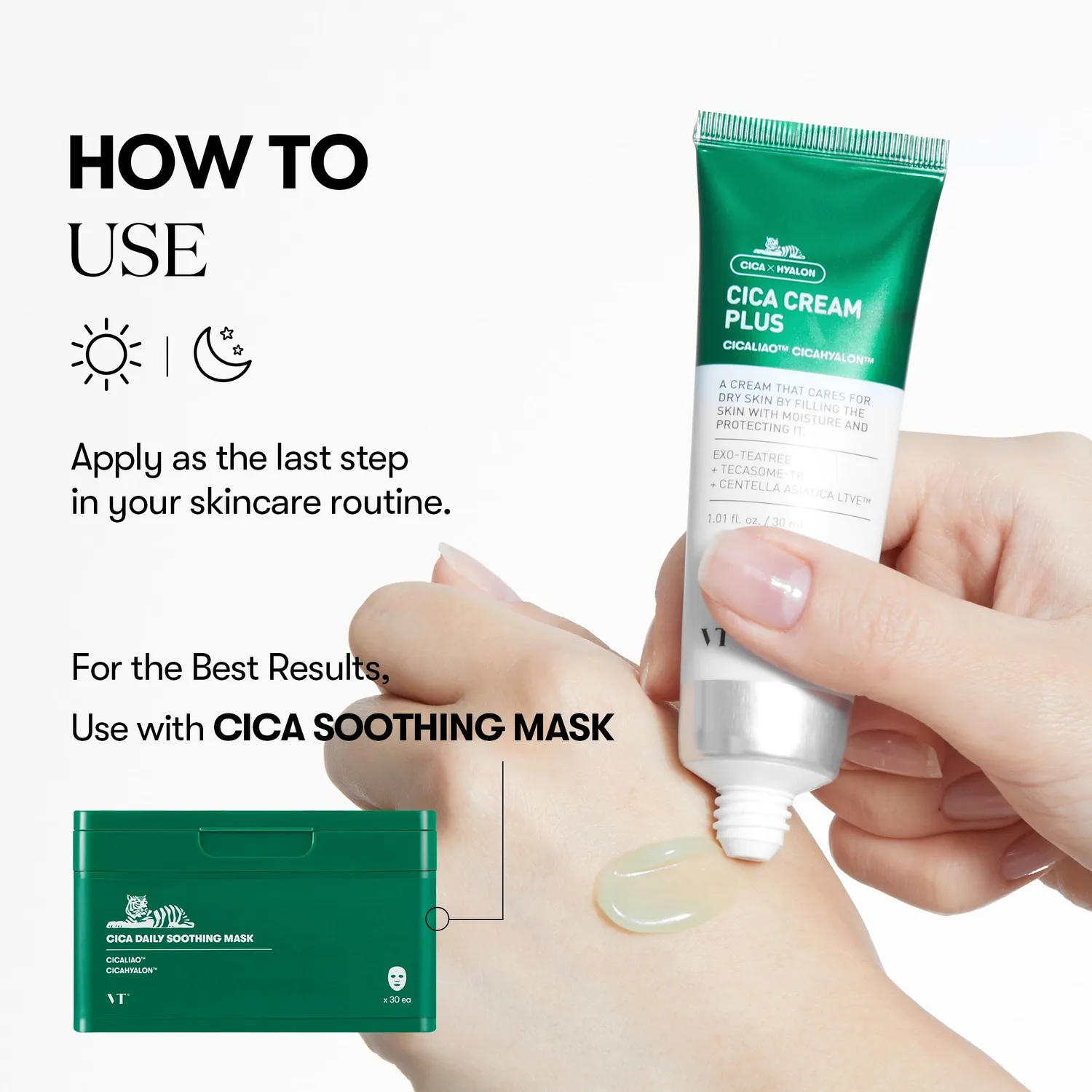 VT Cica Cream Plus 100 crème apaisante cica