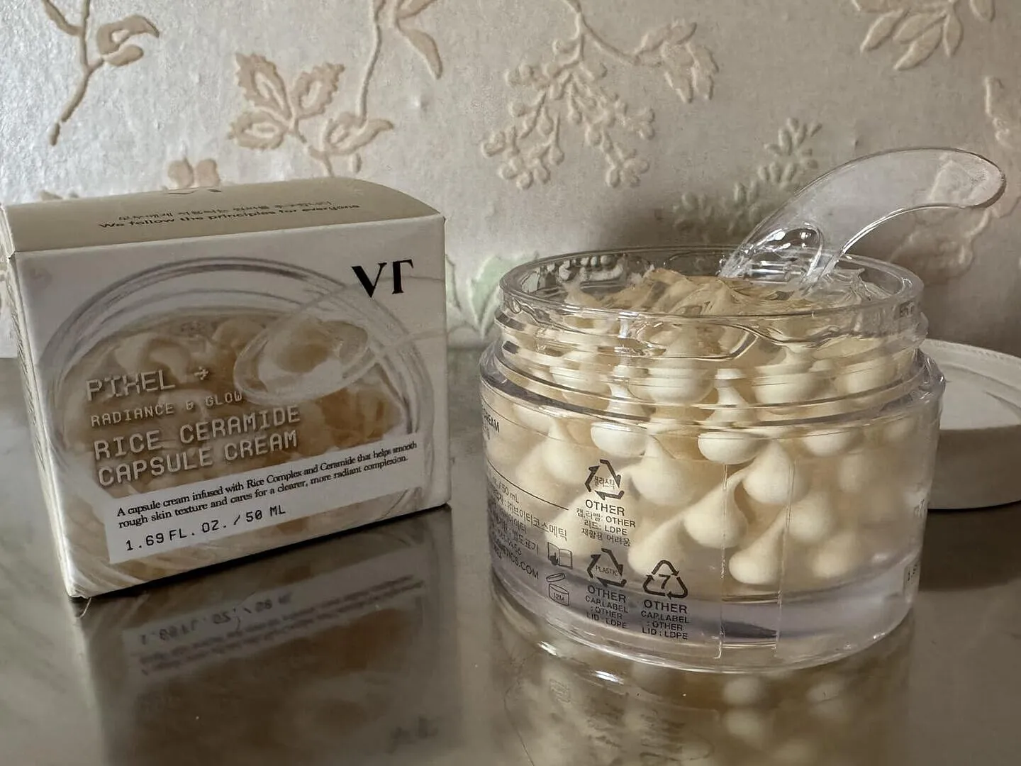 VT Cosmetics Rice Ceramide Capsule crème riz 5 céramides