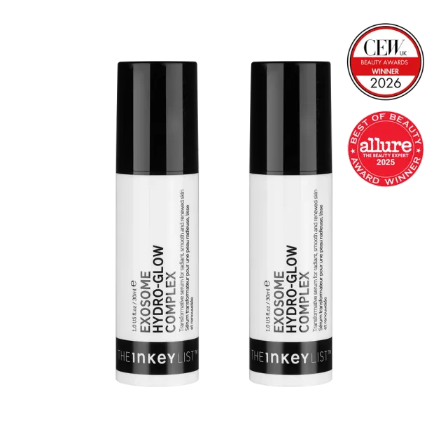 THE INKEY LIST Exosome Hydro-Glow Complex sérum duo éclat