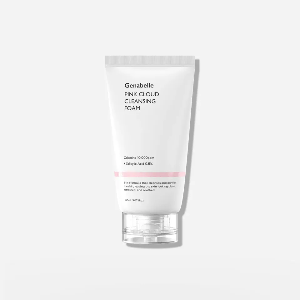 Genabelle Pink Cloud mousse nettoyante 150ml calamine