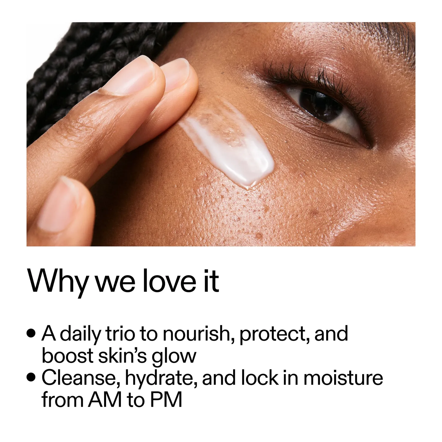 THE INKEY LIST Dew It All Trio routine visage 3 soins hydratation