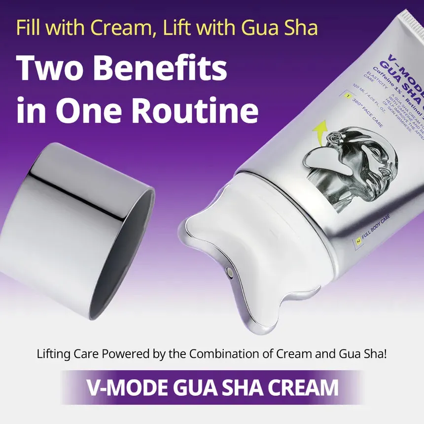 VT Cosmetics V-Mode Gua Sha crème raffermissante caféine