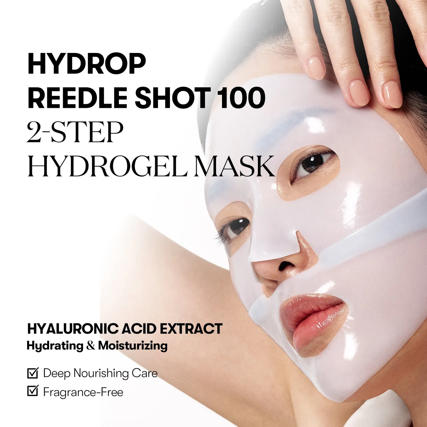 VT Hydrop Reedle Shot 100 2 Step masque hydrogel x4 hydratant
