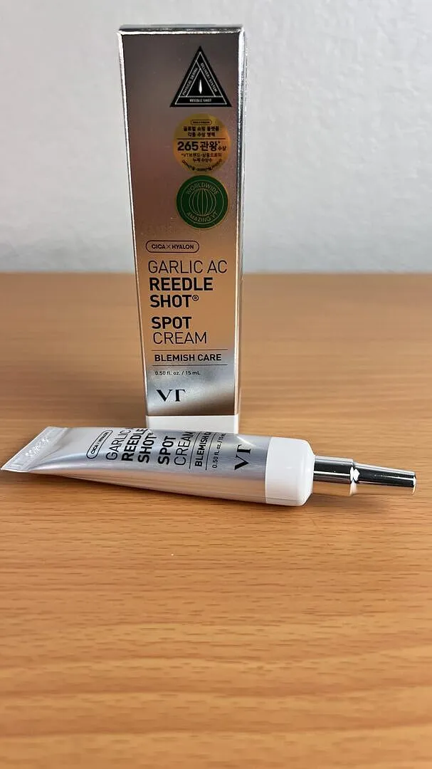 VT Cosmetics Garlic AC Reedle Shot crème boutons ail