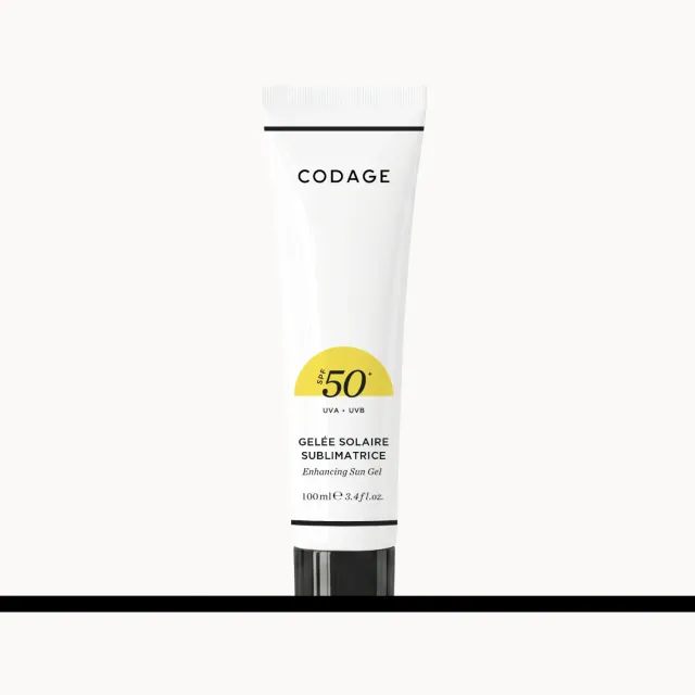 CODAGE Gelée Solaire Sublimatrice SPF50+ gel teinté