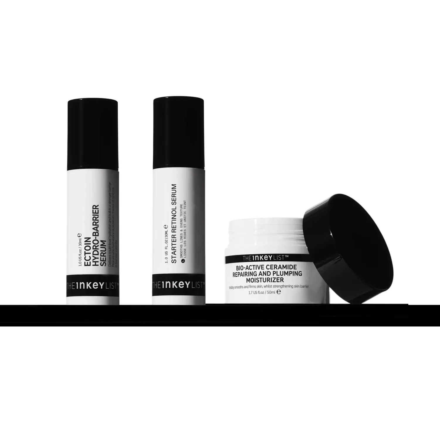 THE INKEY LIST Fine Lines & Wrinkles Trio coffret visage rétinol