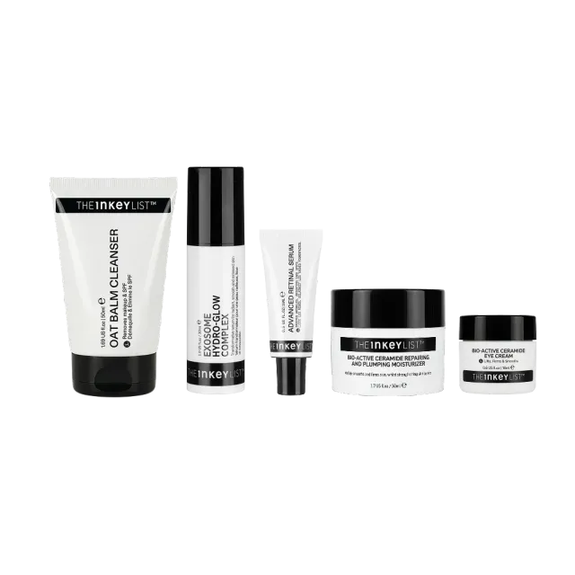 THE INKEY LIST Anti-Ageing Retinal coffret visage rides 4 soins