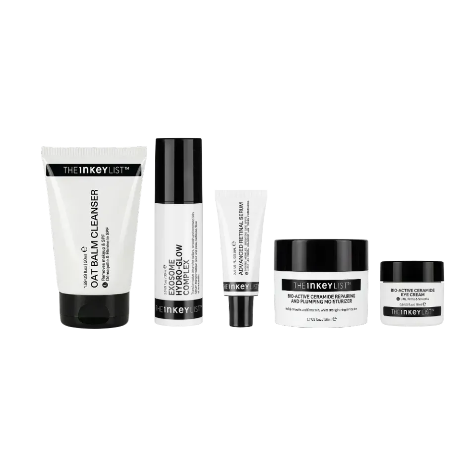 THE INKEY LIST Anti-Ageing Retinal coffret visage rides 4 soins