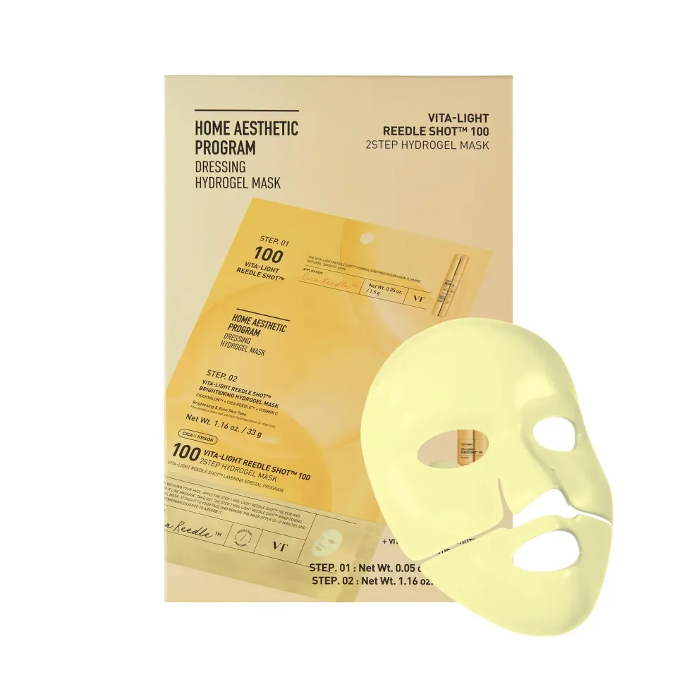 VT Vita-Light Reedle Shot 100 masque hydrogel éclat x4