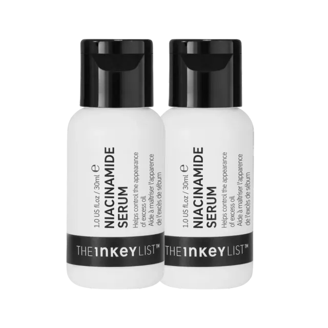 THE INKEY LIST Niacinamide 10% Duo sérum anti-imperfections 2x30ml
