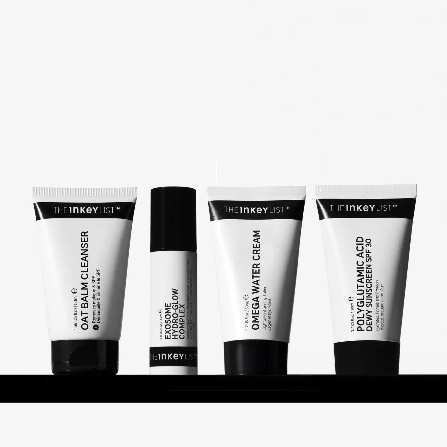 THE INKEY LIST Intro Routine Glow soin visage 4 soins avoine