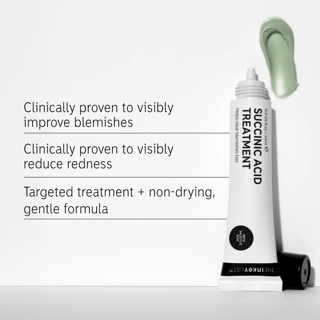 THE INKEY LIST Clearer Skin Trio soin visage boutons acide