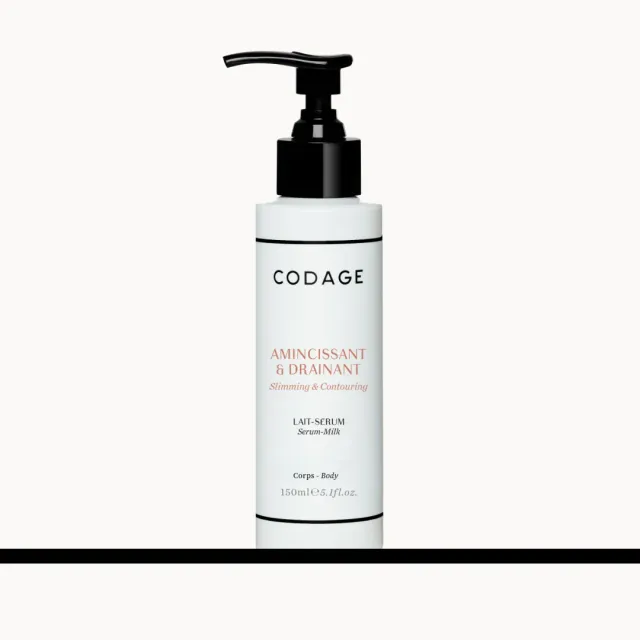 CODAGE Lait-Sérum Amincissant & Drainant lait corps caféine