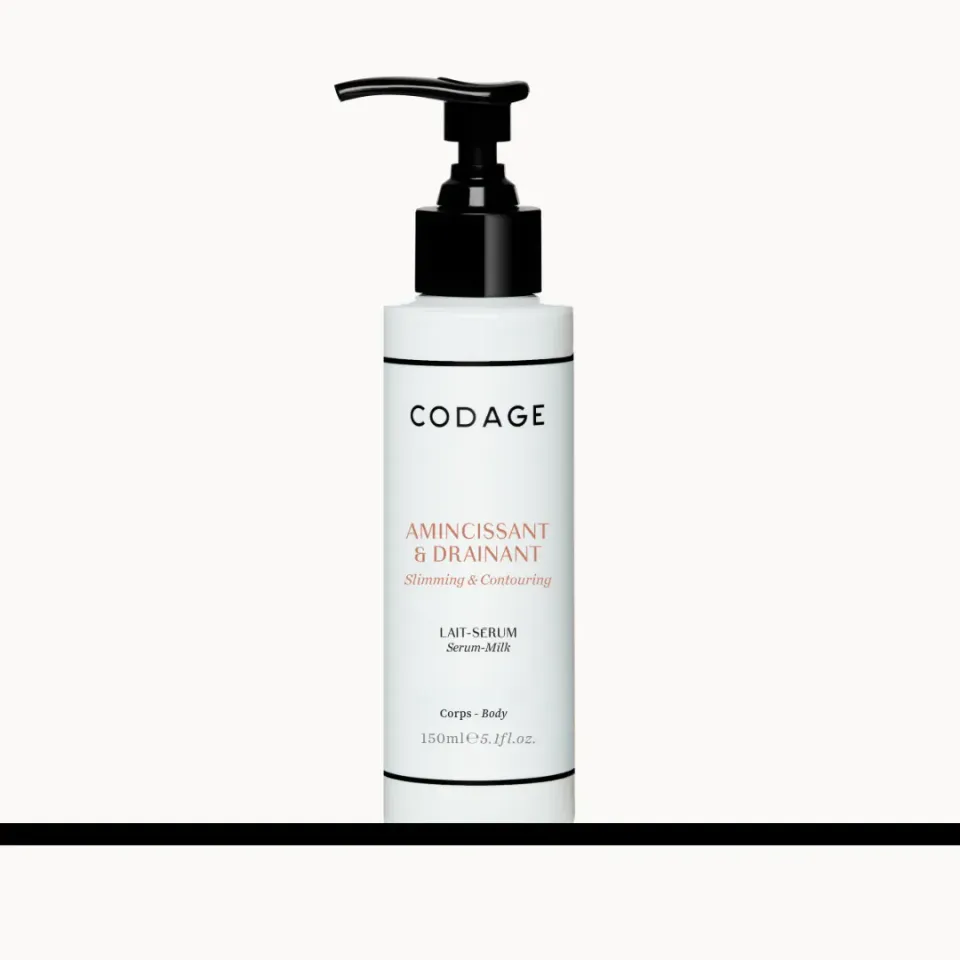 CODAGE Lait-Sérum Amincissant & Drainant lait corps caféine