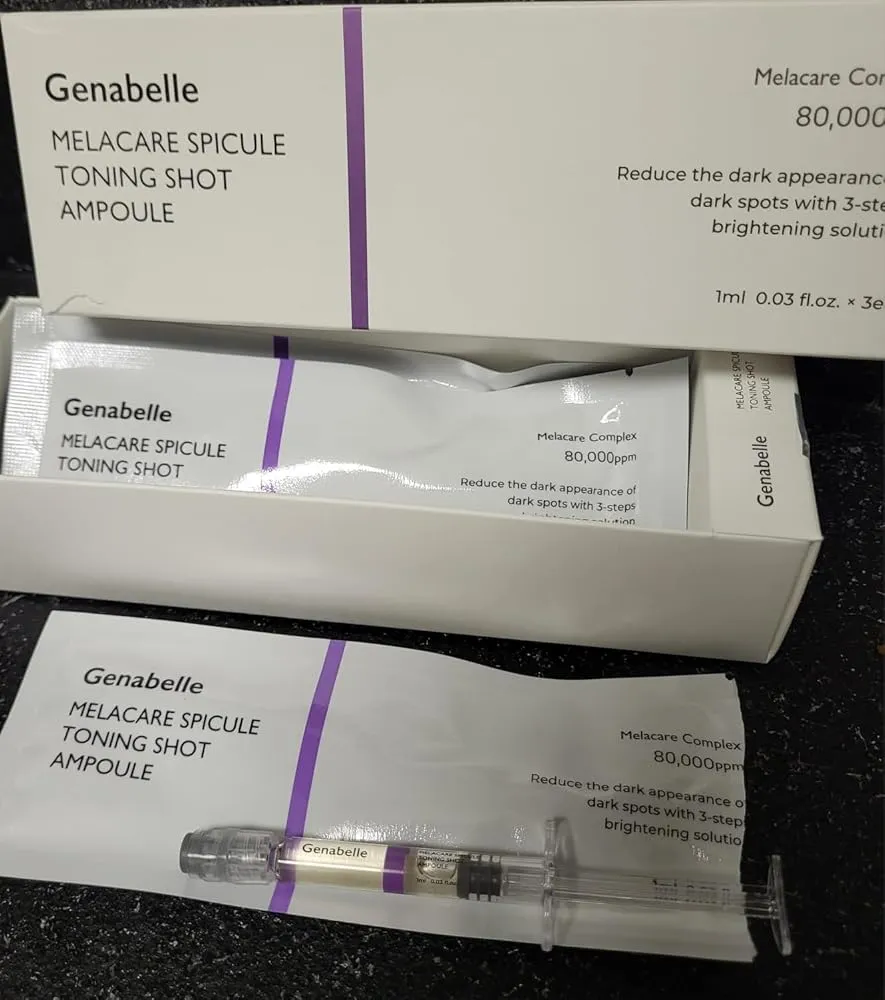 Genabelle Melacare Spicule Toning Shot ampoule 3x1ml