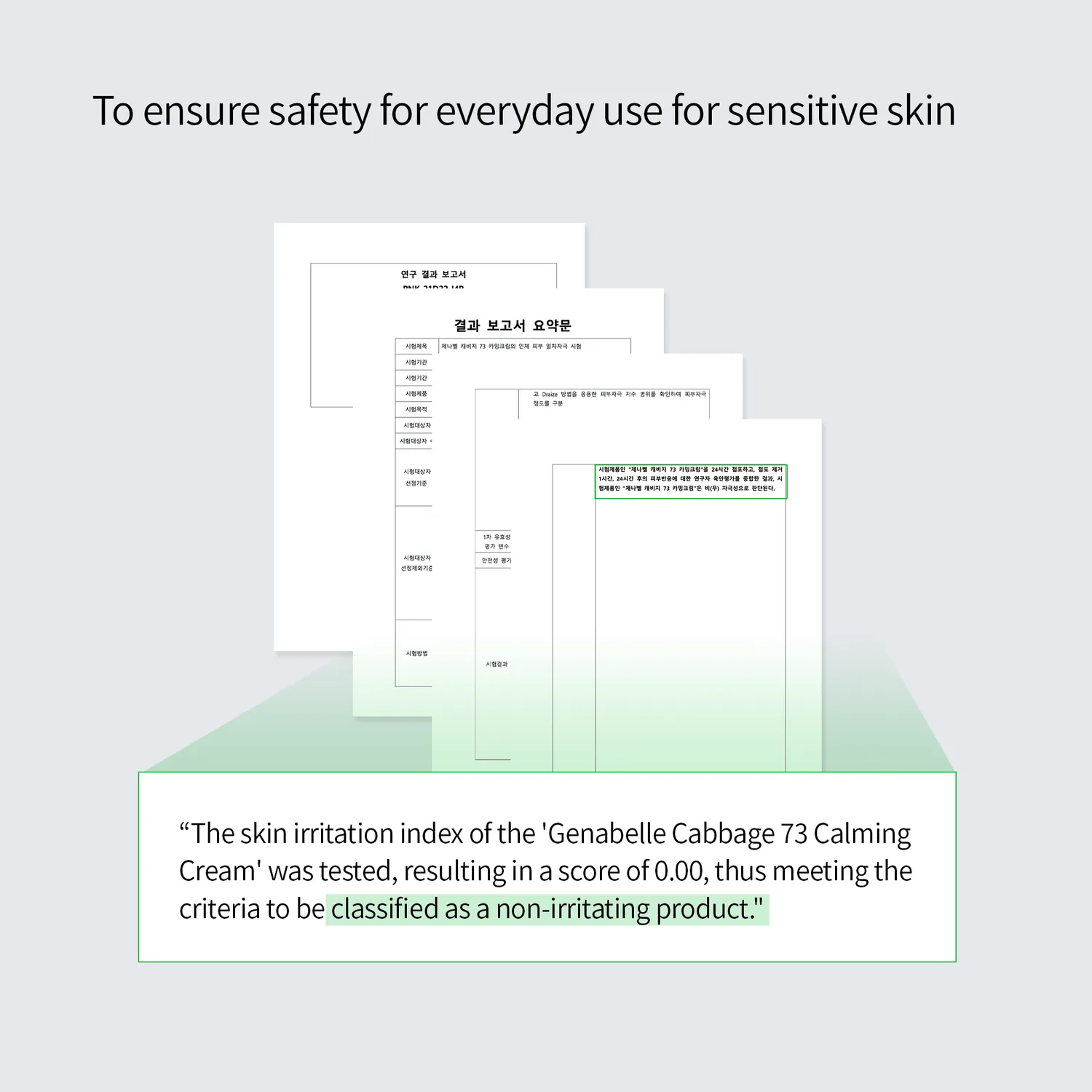 Genabelle Cabbage 74 Calming Cream crème 50ml