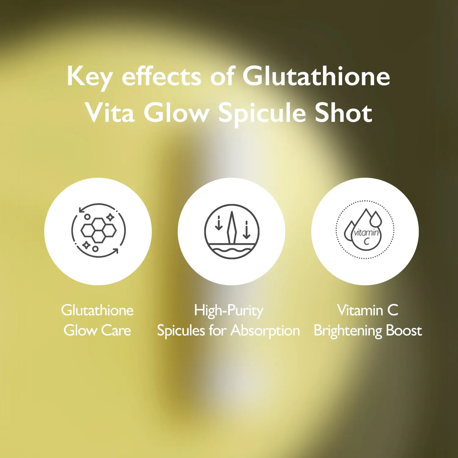 Genabelle Glutathione Vita Glow Spicule Shot 30ml sérum éclat