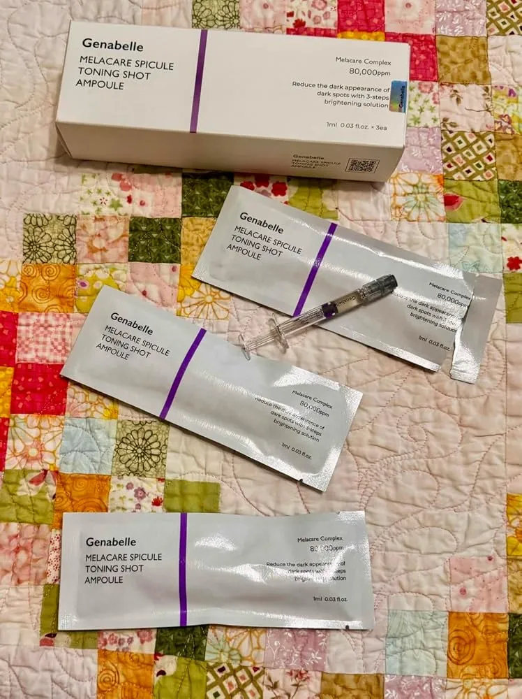 Genabelle Melacare Spicule Toning Shot ampoule 3x1ml