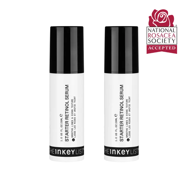 THE INKEY LIST Retinol Starter Duo sérum rides débutant