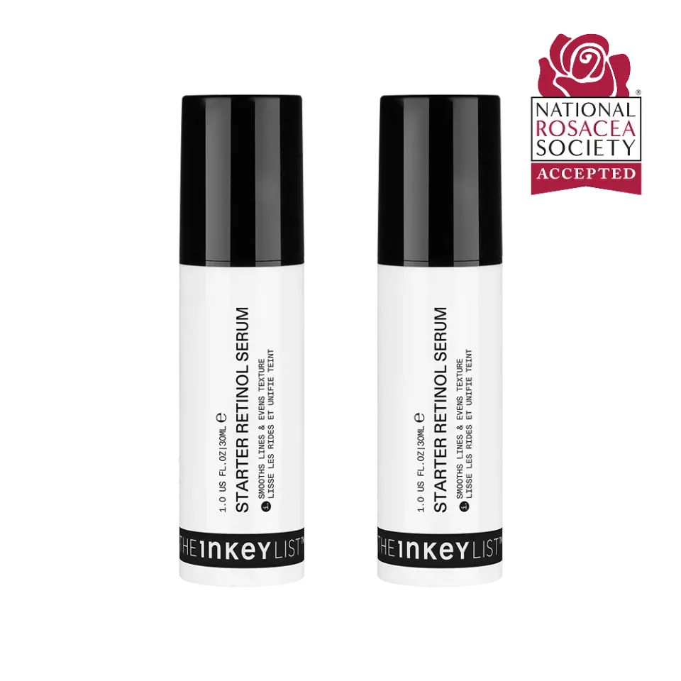 THE INKEY LIST Retinol Starter Duo sérum rides débutant
