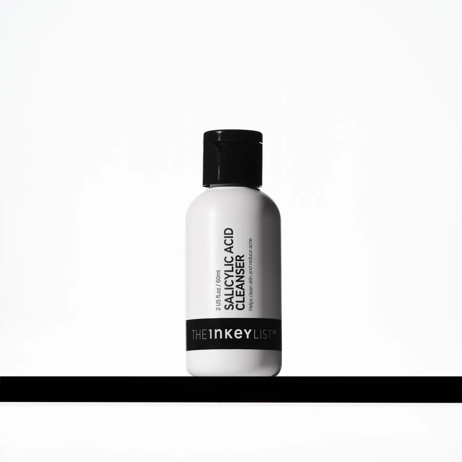 THE INKEY LIST Salicylic Acid nettoyant visage 60 ml boutons