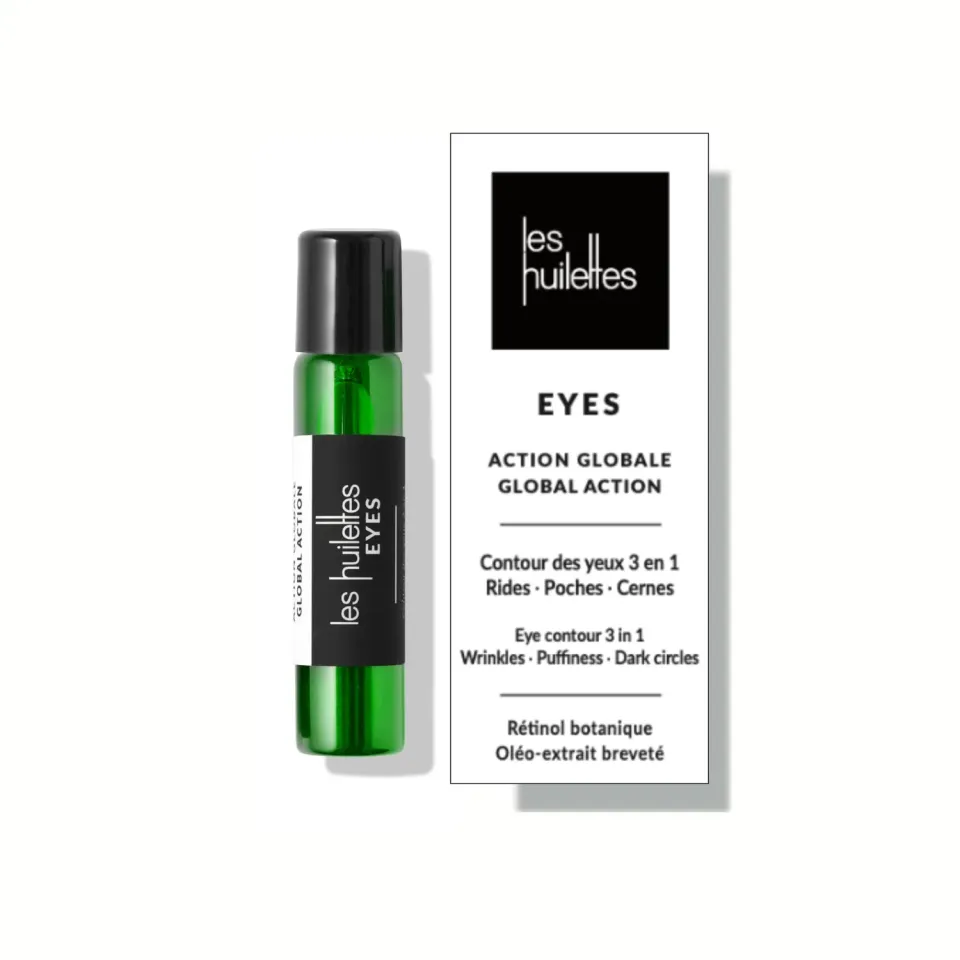 Les Huilettes Eyes Contour des Yeux soin roll-on cernes poches