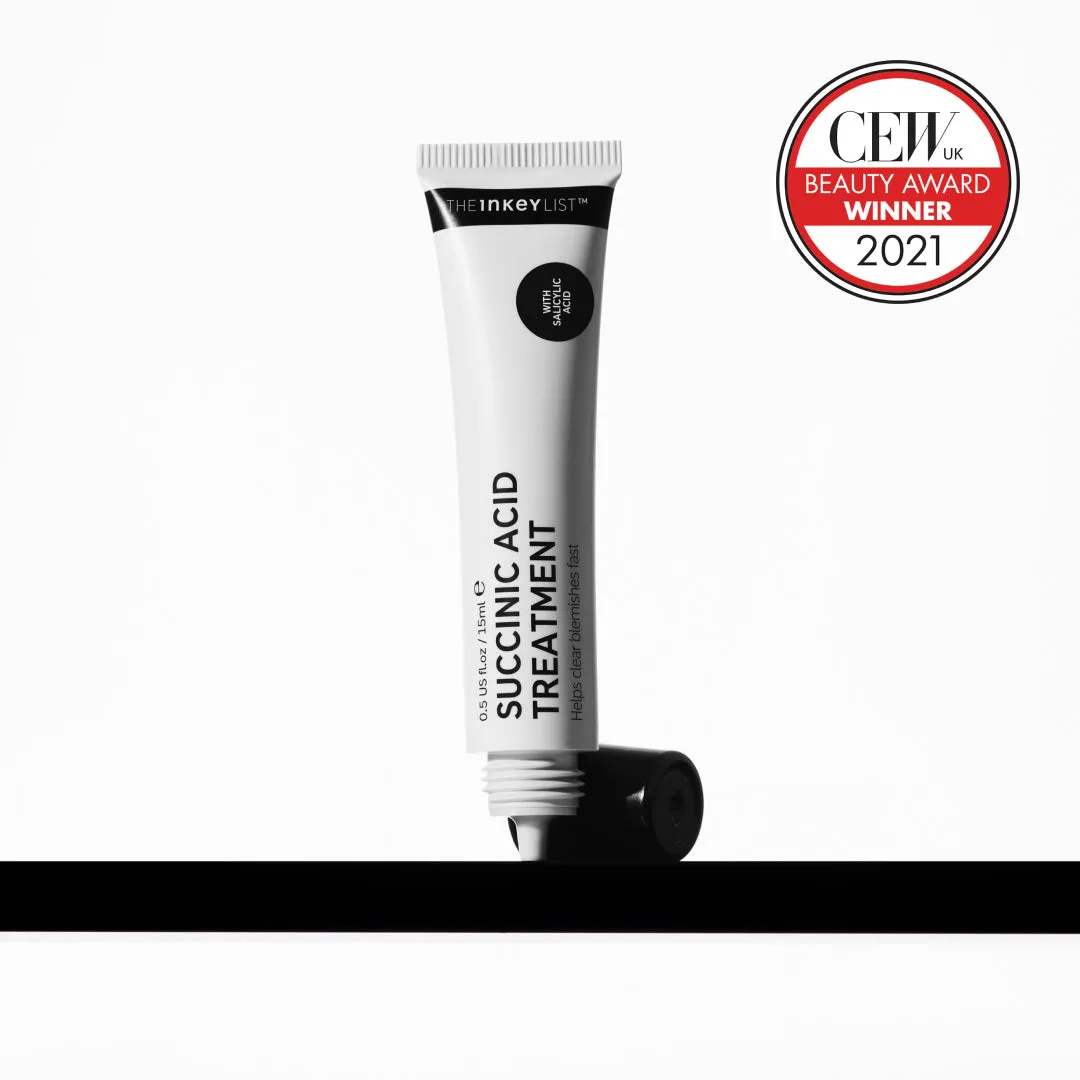THE INKEY LIST Succinic Acid soin anti-boutons 15ml ciblé